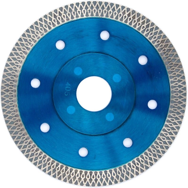 Diamantscheibe, extra dünn, geschlossener rand, ø 125 mm