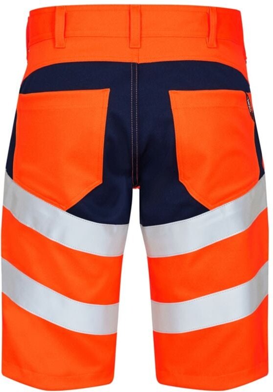 Safety Short m. Elastan 6546-314-10165 Gr. 50 orange/blue ink - Engel