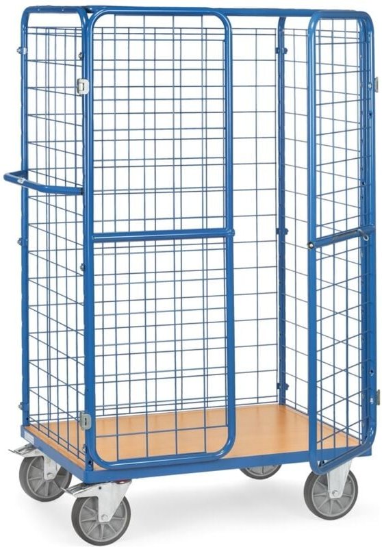 Paketwagen mit Dach, Ladefläche 1.000 x 700 mm - Fetra