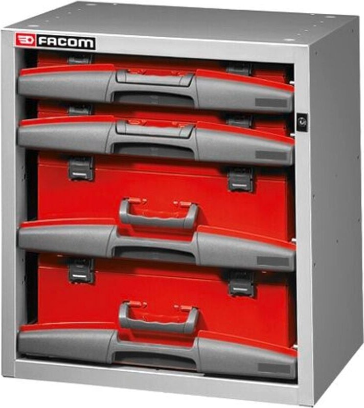 FACOM Regal klein hoch 4 Schubladen lose