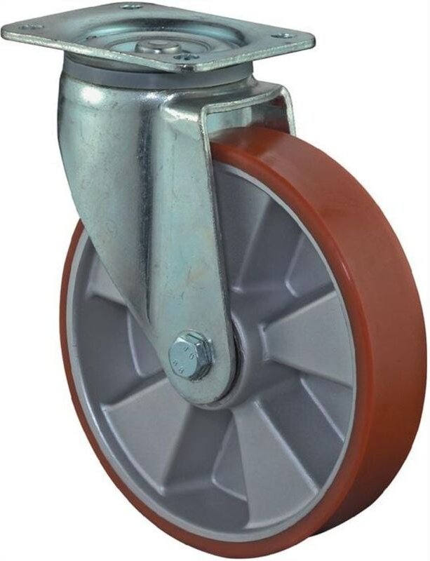 Thumbnail - FP - bs rollen Schwerlastlenkrolle Rad-Ø 125 mm Tragfähigkeit 450 kg ( 3000275929 )
