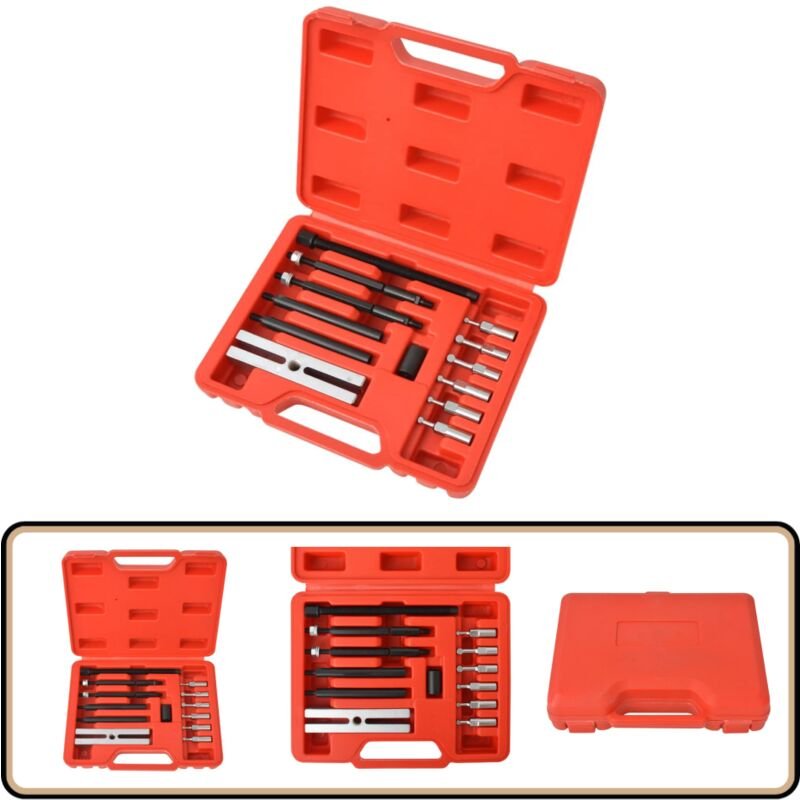 19-tlg. Abzieher-Satz für kleine Kugellager - Abzieher Satz - Kugellager Abzieher - Werkstattwerkzeug - Handwerkszeug - ...