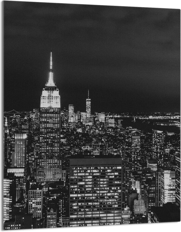 Glasschneidebrett 40x52 City