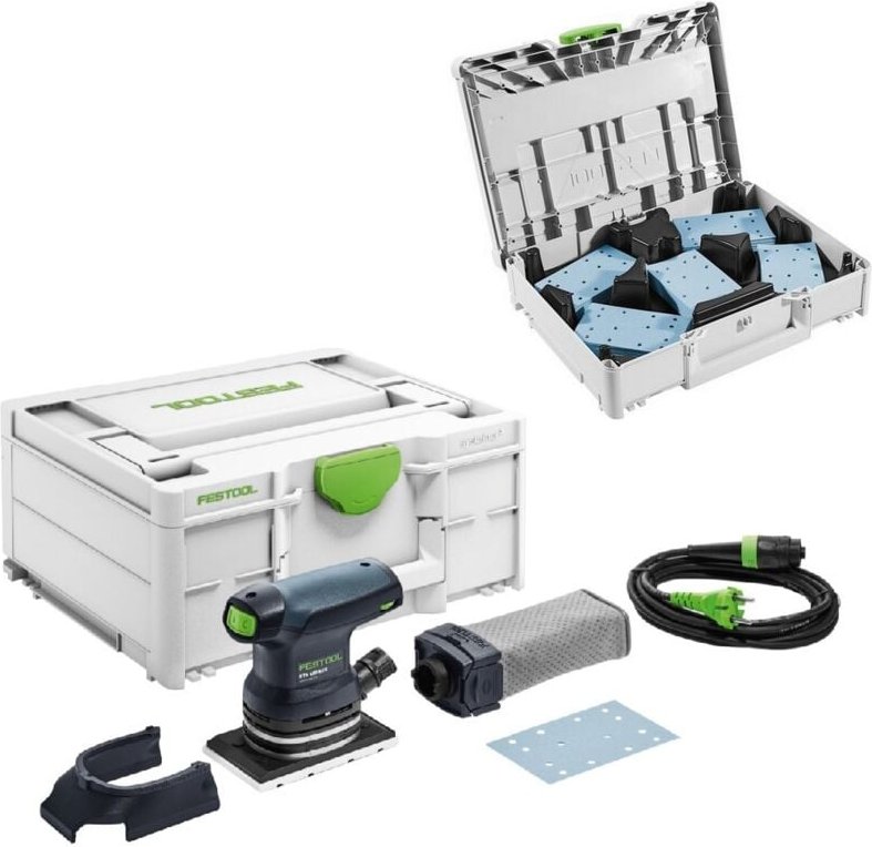 Rutscher rts 400 REQ-Plus + Schleifmittel Systainer³ Granat sys-stf - Festool