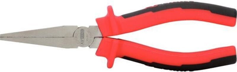 Flachrundzange mit Zweikomponentengriff ks tools 165 mm - 115.1016