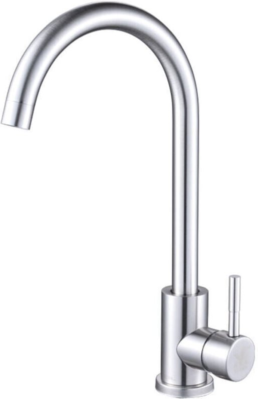 Thumbnail - Lablanc - Edelstahl-Küchenarmatur, 360° drehbar, Küchenspüle-Wasserhahn, Spülbecken-Mischbatterie, matt