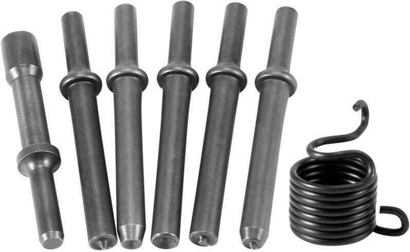 7 stück Air Pneumatische Glättung Heavy Duty Werkzeug Set Hammer Niet