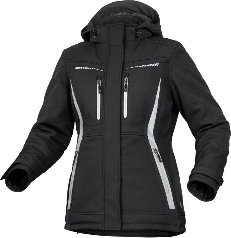 Leibwächter Damen Winter-Softshelljacke Flex-Line FLXDI05 Gr. 46 schwarz