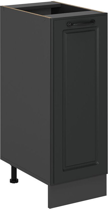 Vicco - Apothekerschrank R-Line, Anthrazit Landhaus, 30 cm ohne Arbeitsplatte