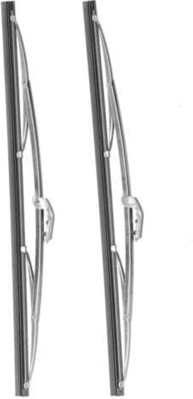 Gabrielle - Paar Wischerblätter aus Edelstahl, 12'/30,48 cm Frontscheibenwischerblätter, poliert, General Motors, Silber