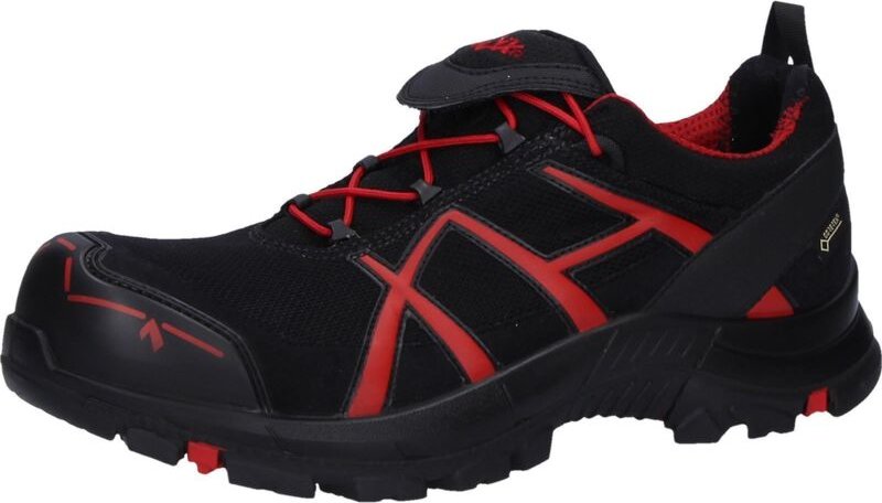 Sicherheitshalbschuh black eagle Safety 40.1 low 610002 S3 esd src dguv Gr. 46 schwarz / rot - schwarz / rot - Haix