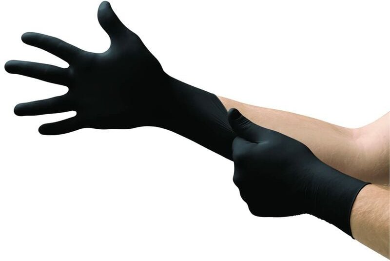 Thumbnail - Einweghandschuhe aus Nitril, latex- und puderfrei, Mehrzweck, für Lebensmittelkontakt, medizinischen und industriellen S...