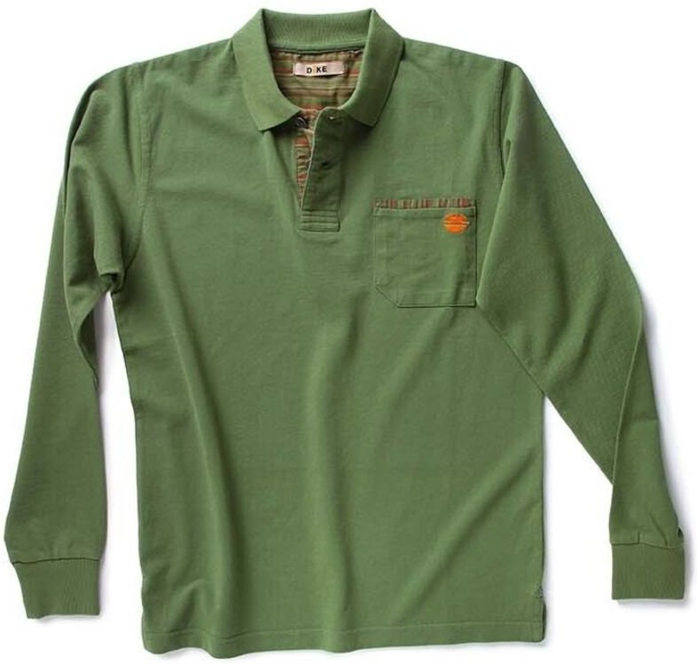 Arbeits-Polo langärmlig POST - Grün XXXL