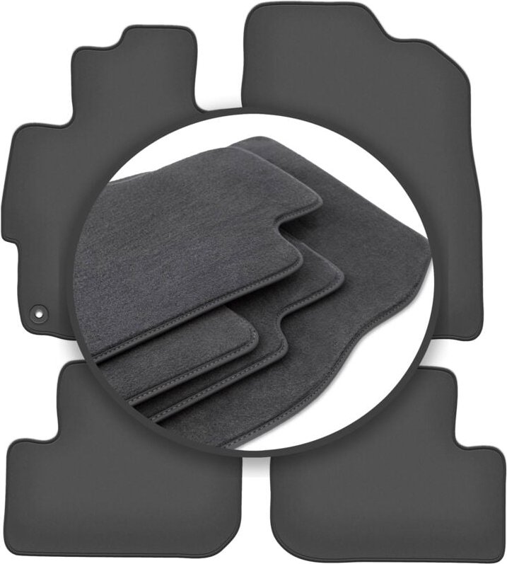 Premium-Fußmatten für: Mitsubishi Lancer VIII CY Limousine, Sportback (2007-2016)