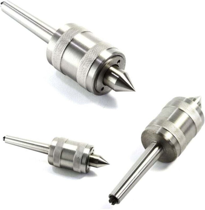 Reitstock-Drehspitze für professionelle Drehbank-Morsekegel mit MT3-Aufsatz - - Ymyny