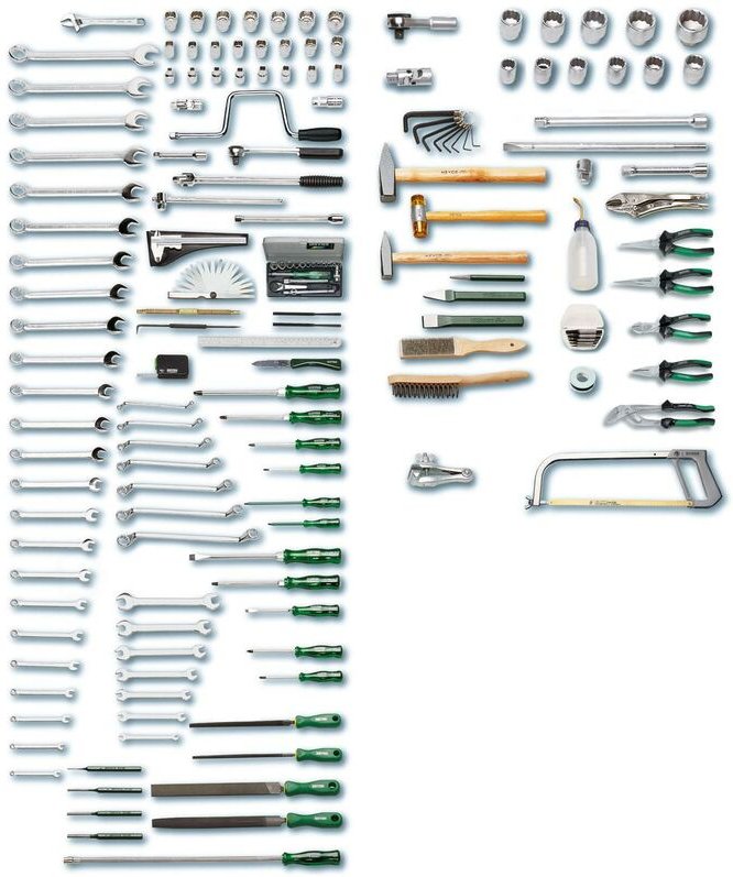 Heyco - 1128-943-AF Mechanik, Industrie und Wartung: Industrie + Wartung, 165-tlg.