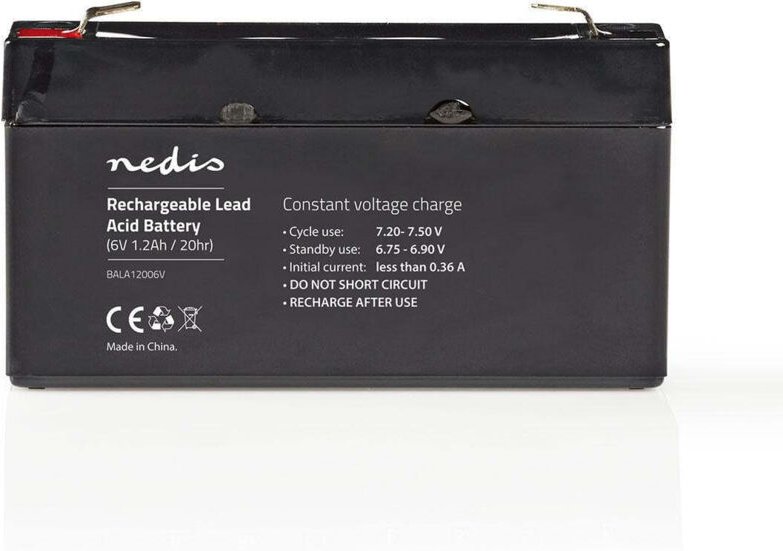 Wiederaufladbare blei saure batterie blei saure wiederaufladbar 6 v 1200 mah 40