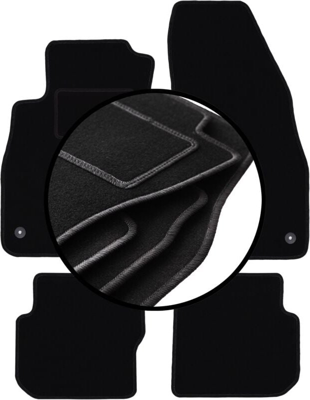 Komplettset Veloursmatten für: Alfa Romeo Mito Fließheck (2008-2019)