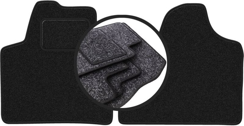 ANTHRA Autofußmatten für: Citroen Jumpy II Kastenwagen (2007-2016)