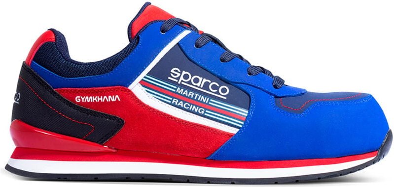 Sicherheitsschuh Sparco gymkhana martini racing montecarlo esd S3 src hro (blau/rot)