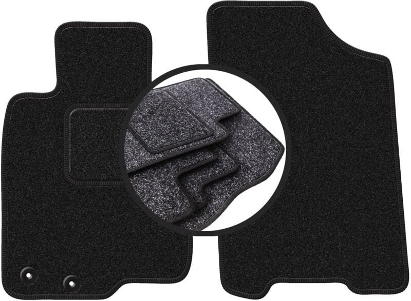 ANTHRA Auto-Fußmatten für: Nissan Navara IV Pickup (2014-)