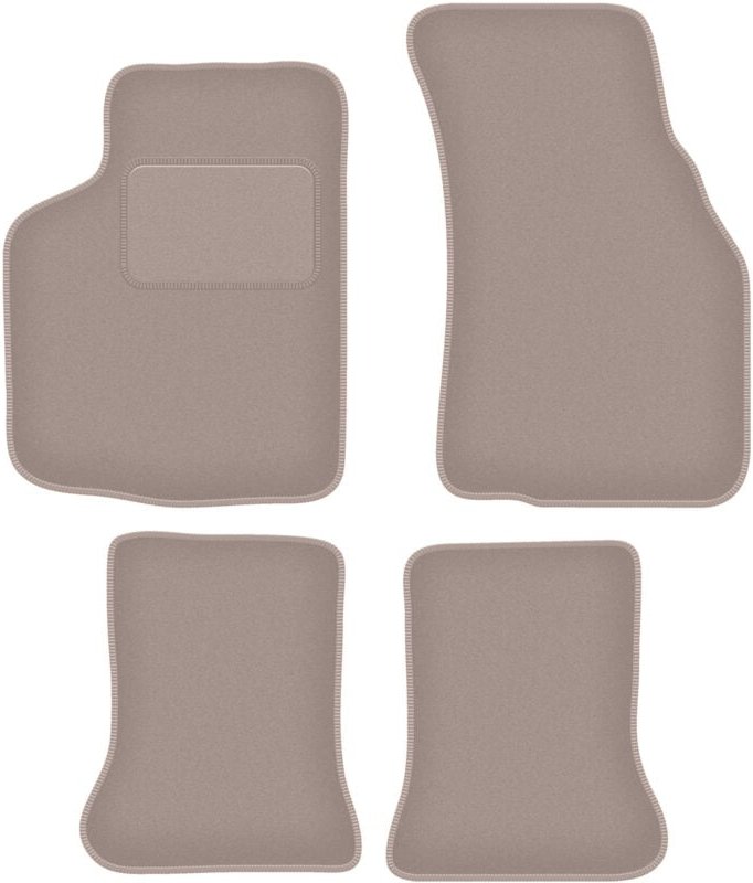 Beige Veloursmatten für: Volkswagen Golf I Cabrio (1979-1993)