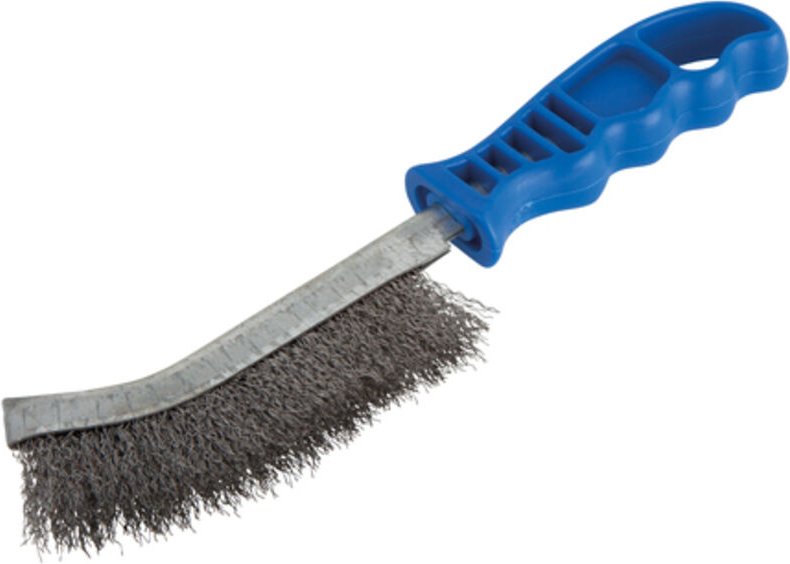 Handdrahtbürste Kunststoffgriff Stahl Drahtbürsten - Wolfcraft