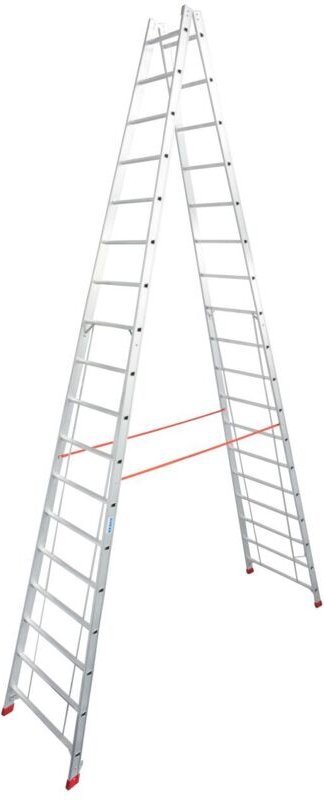 Thumbnail - Krause - Aluminium-Doppelleiter stabilo 4,32 m Doppelstufenleiter