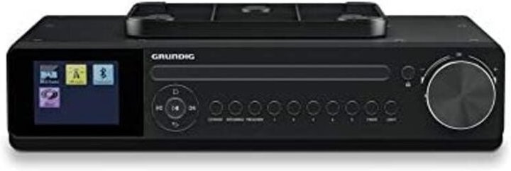 Dkr Dab - Radio de Küche mit Bluetooth und Dab (inkl. Empfang) Dab+, cd. Schwarz - Grundig