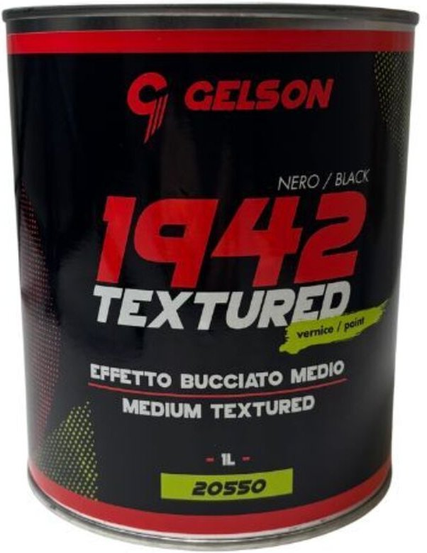 Gelson 1942 texured 20550 BLACK 1 LITER
