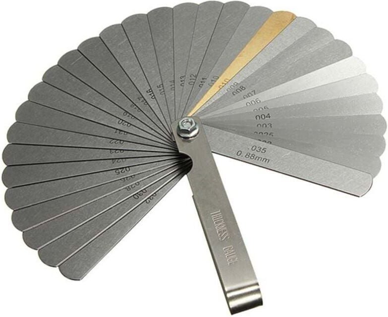 Thumbnail - Fühlerlehre, 32-Blatt-Stahl, mechanisches Distanzscheiben-Set, Zünd-Zündkerzen-Abstandswerkzeug, Guazhuni doppelt markie...