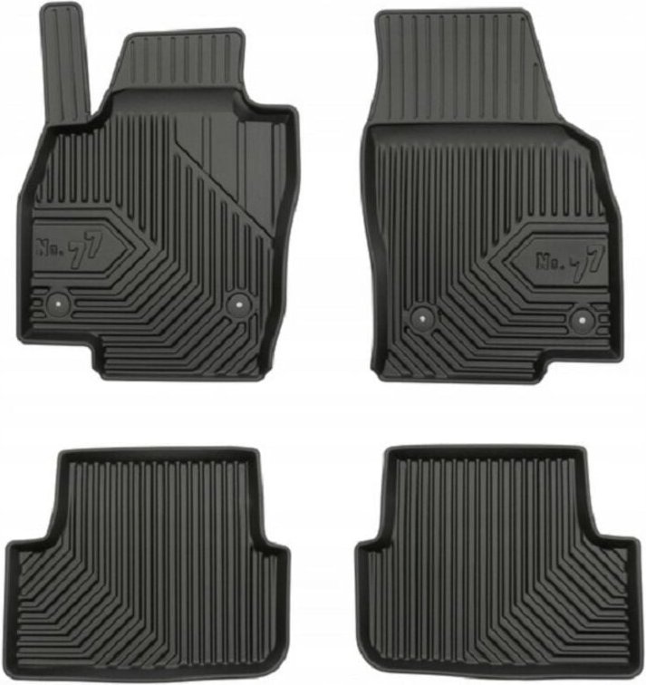 GUMMIMATTEN SKODA Fabia 4 ab 2021- BIS 77