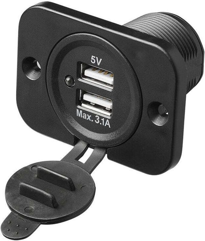 Usb anschluss doppelte unterputzmontage typ a 3100 ma 12 v24 v