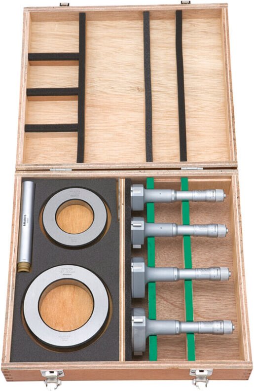 3-Linien Innenmessschr. Holtest im Satz 50-100mm (4 Stk.), einfaches Modell im Satz - Mitutoyo