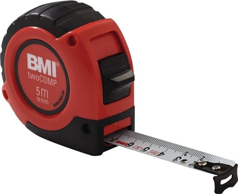 Thumbnail - BMI - Taschenrollbandmaß twoCOMP Länge 3 m Breite 16 mm mm/mm eg ii abs Automatic