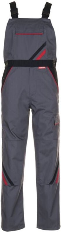 Latzhose Highline Gr.54 schiefer/schwarz/rot Planam