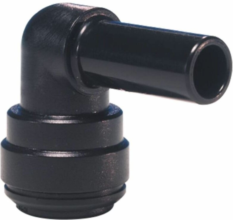 John Guest Speedfit - jg Speedfit Einsteckverbinder Winkel 90° ø 8 x 8 mm, pm metrisch - für Druckluft und Flüssigkeiten