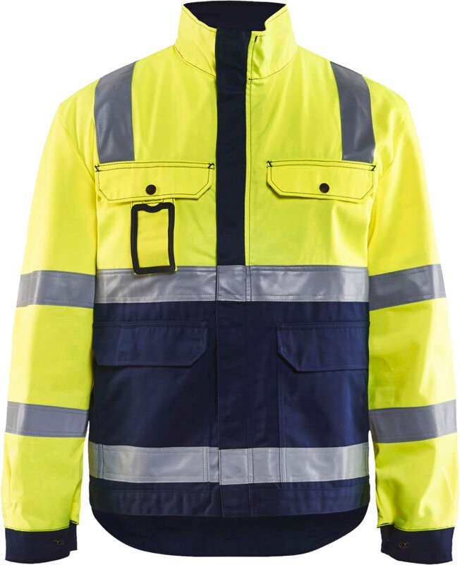 Blaklader - Blakläder Warnschutz-Jacke, gelb / marineblau, Unisex-Größe: xl