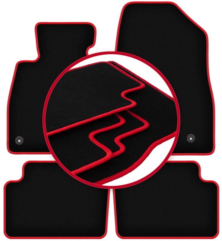 CARLUX-RED Auto-Fußmatten für: Mazda 6 GJ III Kombi (2012-)