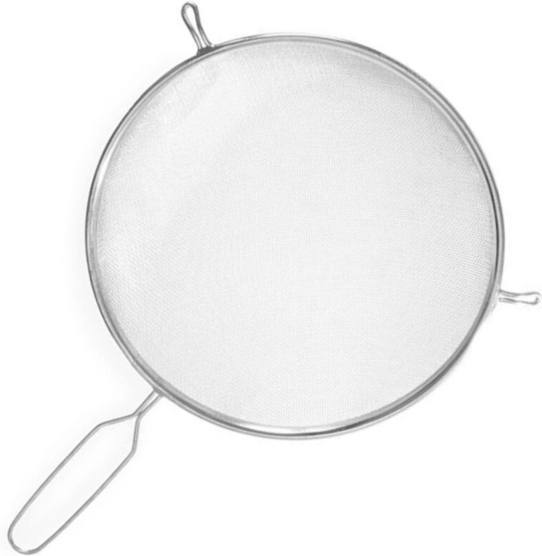 Dichtes Stahlsieb zum Abseihen und Reiben, Durchmesser 250 mm - Hendi 635605