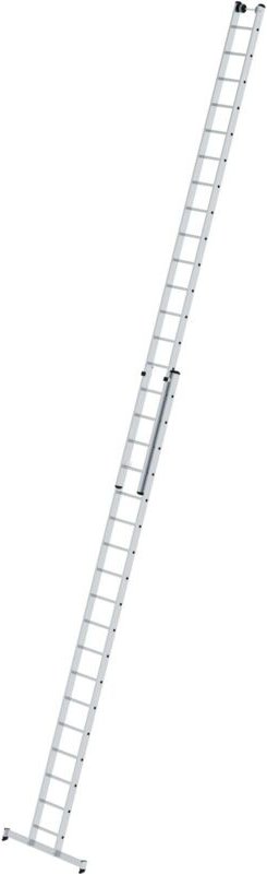 Günzburger Steigtechnik Sprossen-Schiebeleiter 2tlg. mit nivello-Traverse 2 x 18 Sprossen - 020418
