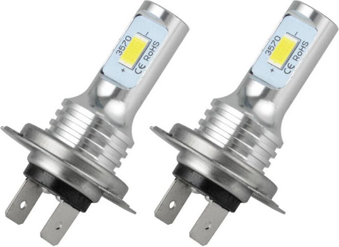 Cyslmuk - 2X H7 led 6500K Super Weiß 80W 1000LM Nebel Licht Kit Abblendlicht Birnen Kit