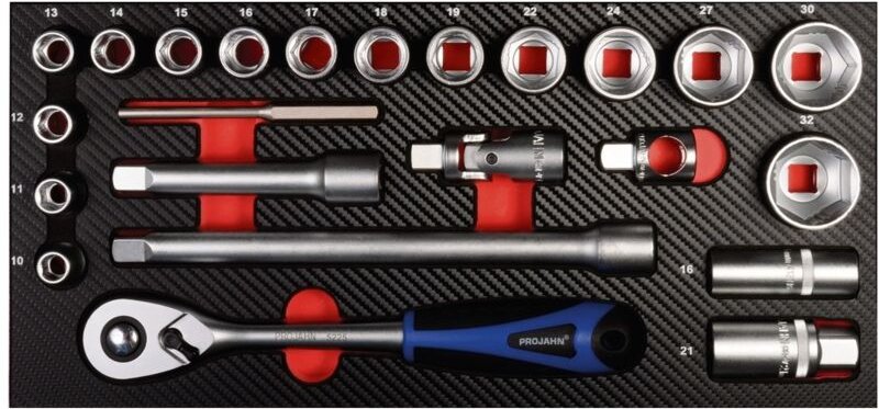 Projahn 1/2 Xi-on Werkzeug-Satz Einlage 23-tlg.