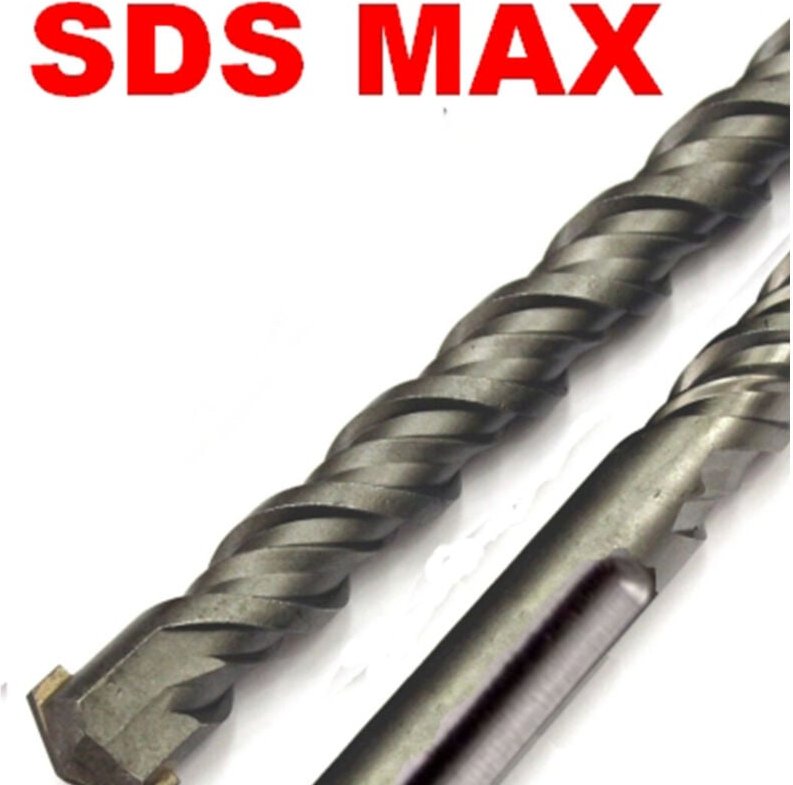 Trade Shop - gigante punta double mit attacco sds max für martello demolitore -