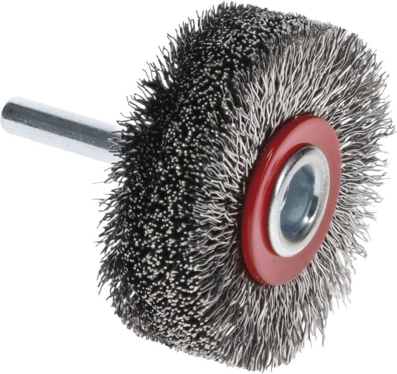 Osborn - Drahtbürste für Bohrmaschine ø 50x17mm - Drahtbürstenaufsatz für schwer zugängliche Stellen - Rundbürste mit Sc...