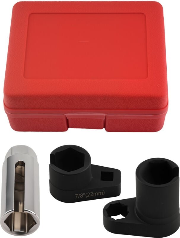 Lambdasonden Einspritzdüsen Spezial Werkzeug 3 teilig Stecknüsse