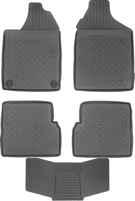 Fußmatten ARISTAR 603930 + ABDECKUNG 251992 -Aixam Sensation Crossline HB 2016- / Minauto Cross 2010-2016 STOP. MONTAGE ...