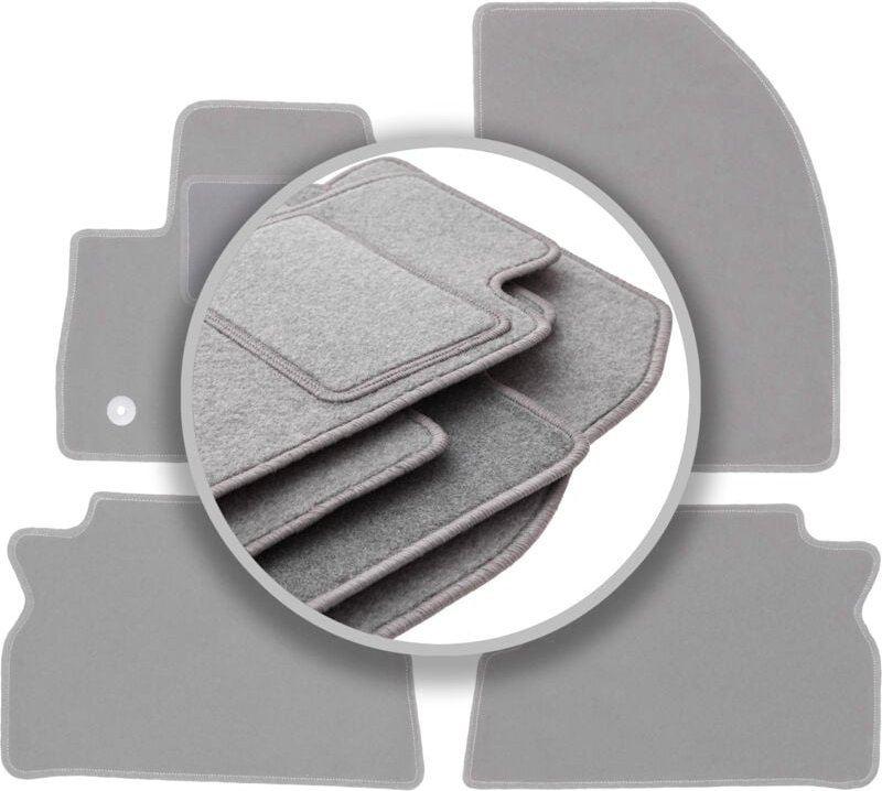 Graue Automatten für: Ford Grand C-MAX Minivan (2011-2015)