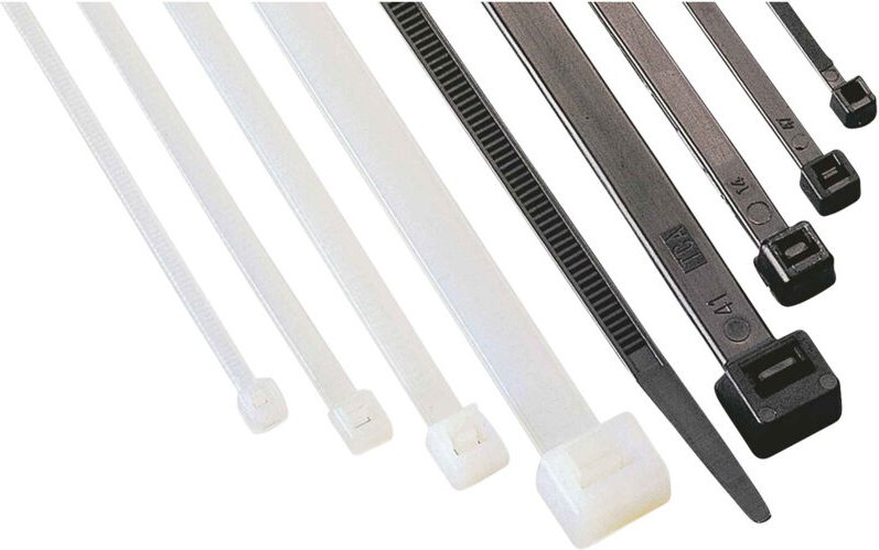 Helukabel - 90150-100 pa T2-20 Kabelbinder 100 mm 2.5 mm Transparent 100 St.