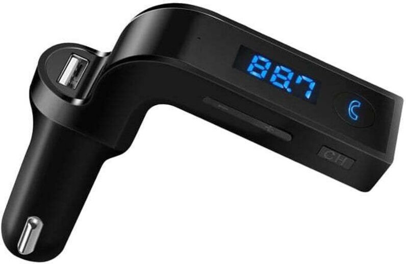 Fm transmitter mit bluetooth freisprecheinrichtung 4 in 1